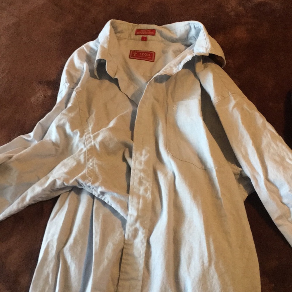 Izod luxury sport dress shirt